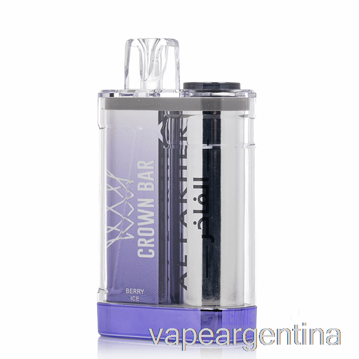 Al Fakher Crown Bar Crystal 9000 Vape Ice Desechable Baya Descartable